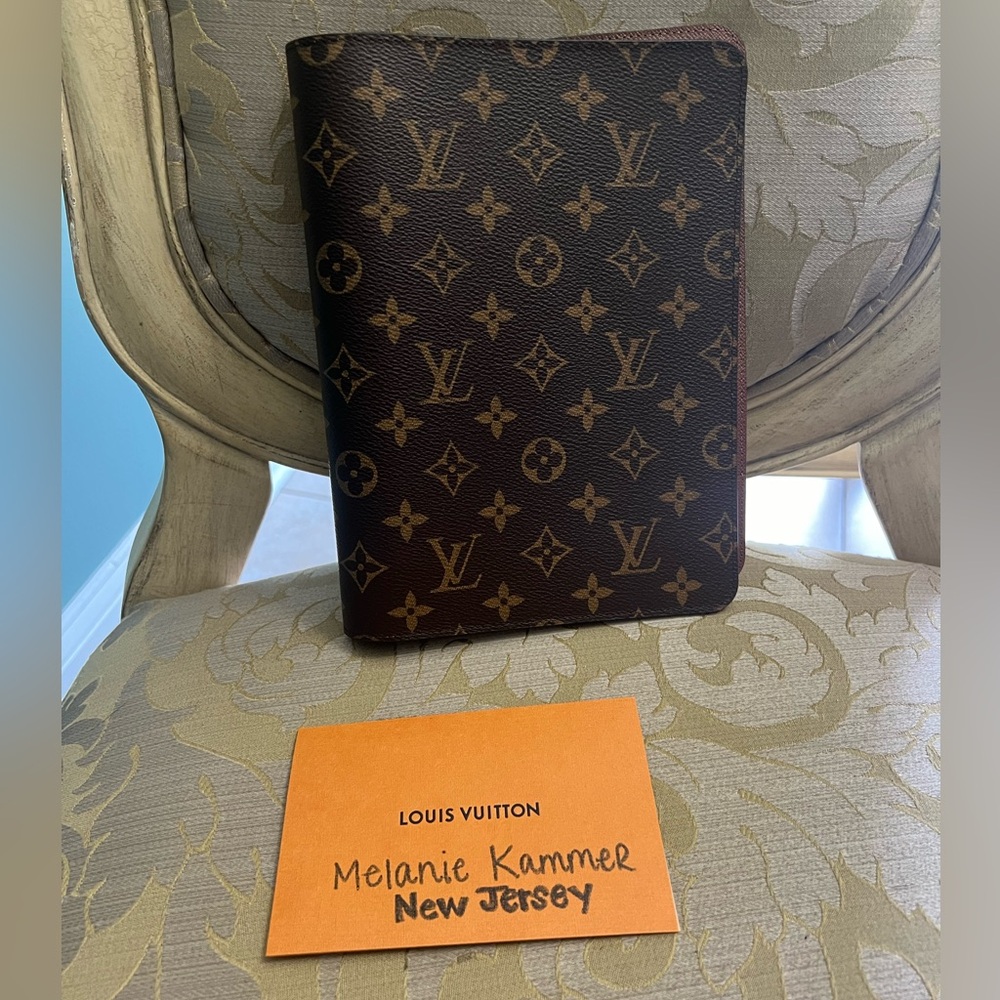 Louis Vuitton Desk agenda cover